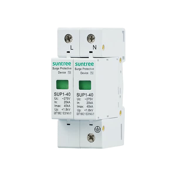 Suntree Surge Protective Device/OVR AC, 40ka, 240Vac, 2-pole
