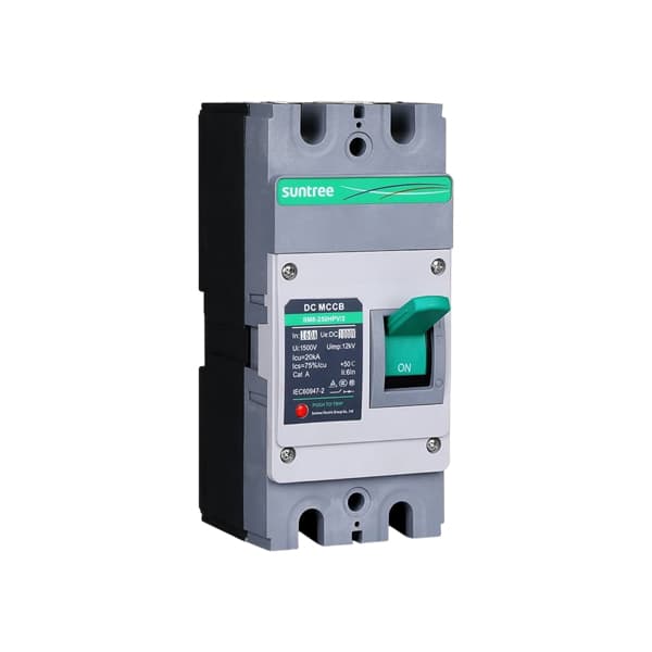 Suntree DC MCCB, 100amps, 160amps, 200amps, 250amps, 2-pole, 1000vdc Circuit Breaker